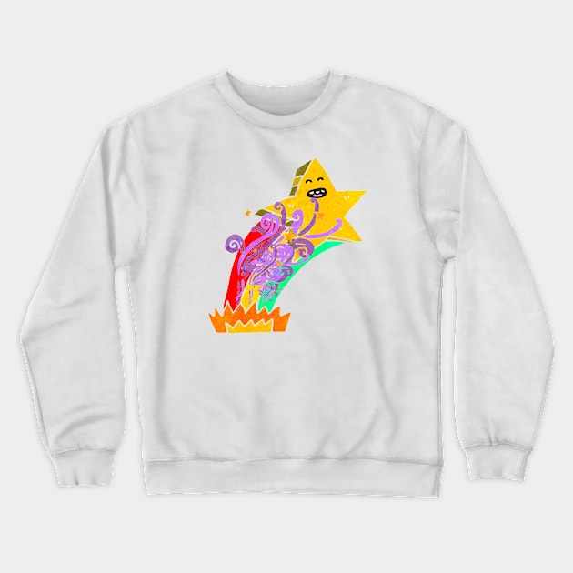 Shooting Star Crewneck Sweatshirt by After Daylight Project